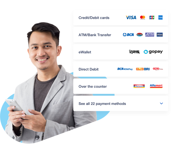 Get paid from any customer
