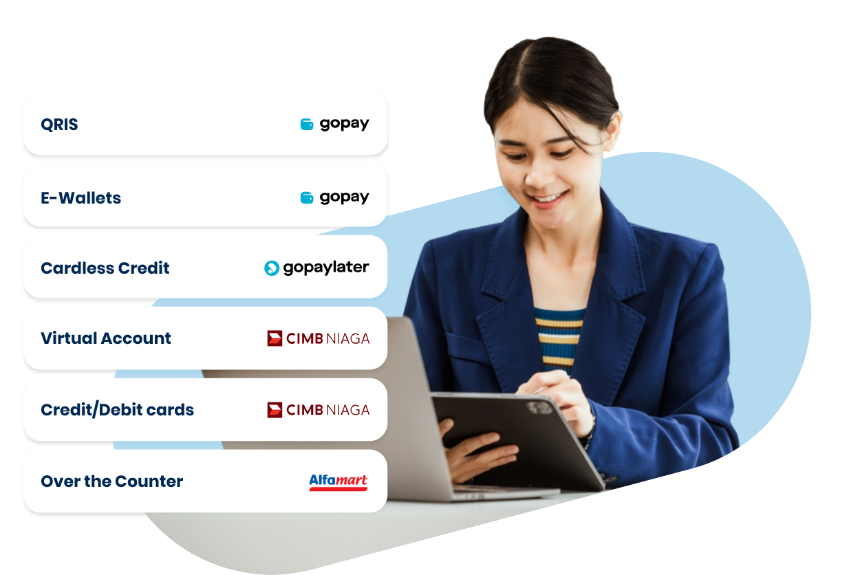 Accepting most payments