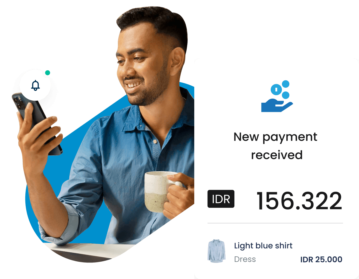 Accept payments easily with a simple link
